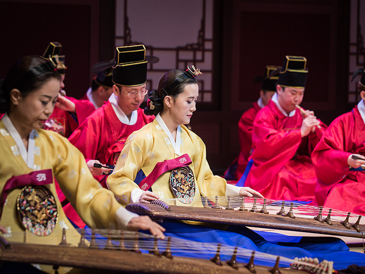 韓國傳統樂器·伽倻琴