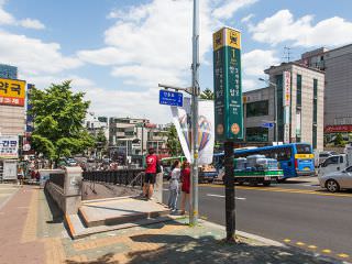 【交通方法】地铁6号线安岩站1号出口出来