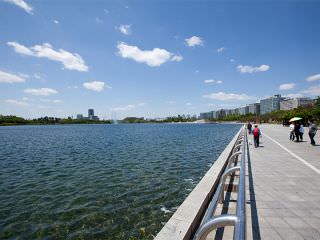 “MBC一山梦想中心”附近、常常作为外景拍摄地的“一山湖公园”