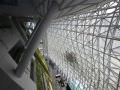 1层至7层，在高28米的墙壁上生长着65,000棵植物的“Green Wall”