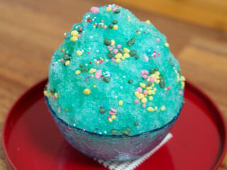 “蓝色柠檬刨冰”小清新的爽口，仅限夏季点餐