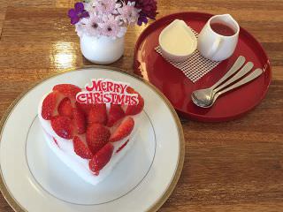 圣诞节特别菜单“刨冰蛋糕” ※照片提供：付冰