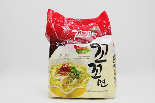 咕咕面(八道)
1,000 韩元,520kcal
(照片为1袋5包)