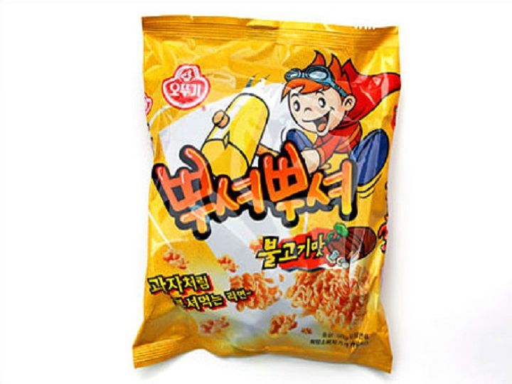 干脆面(不倒翁)
1,000 韩元,410 kcal