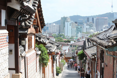 北村韩屋村
朝鲜时期的达官贵人居住的地方,将历史完美重现的地方。
