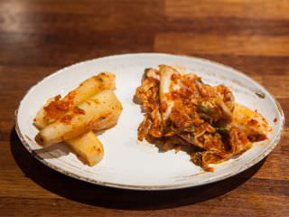 萝卜泡菜和白菜泡菜