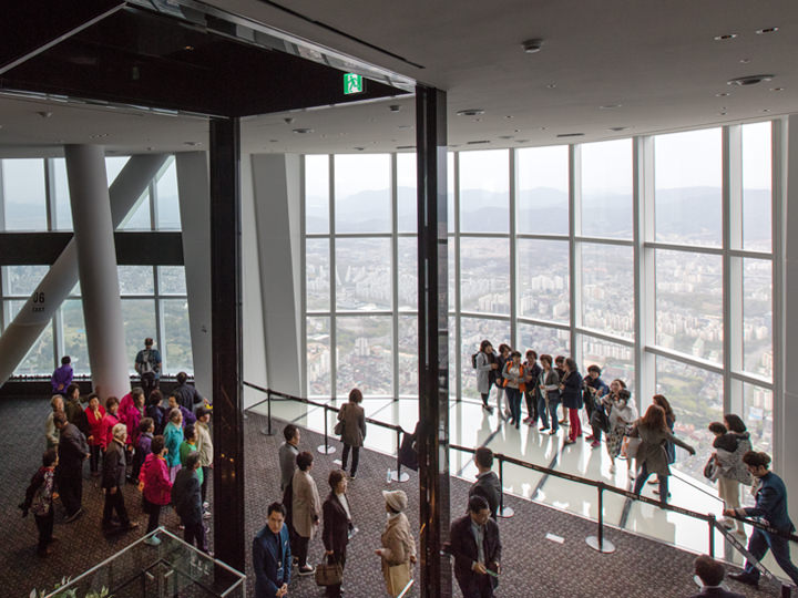 观景台※照片提供:乐天世界塔