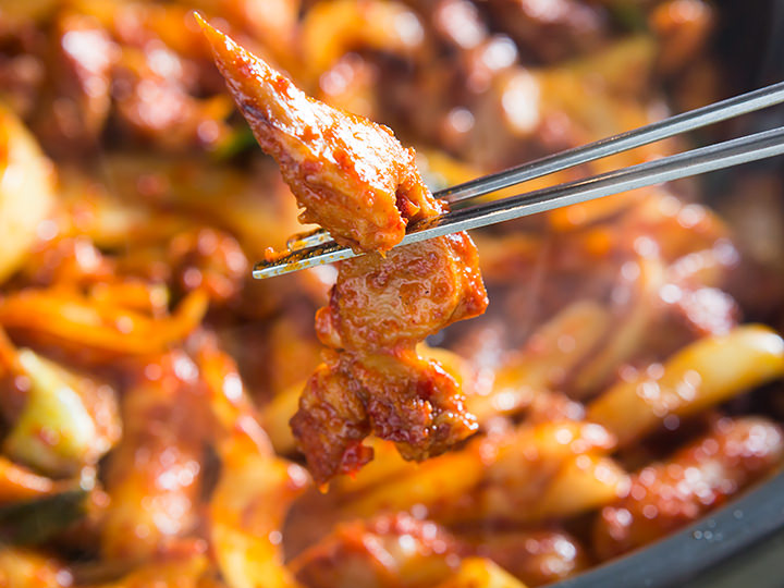 好吃到停不下来的铁板鸡