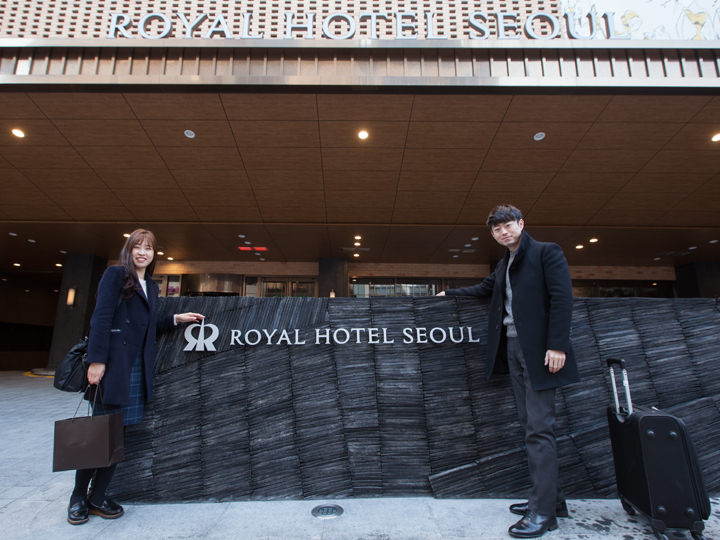 小编来到“首尔皇家酒店”!