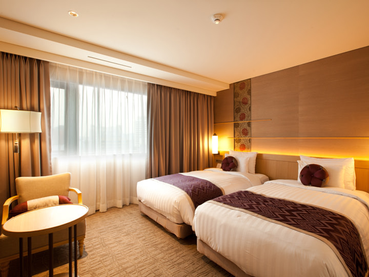 西式设计交织韩国传统样式调和出绝妙的客房风格