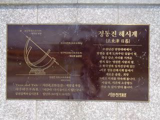 正东津日晷说明碑