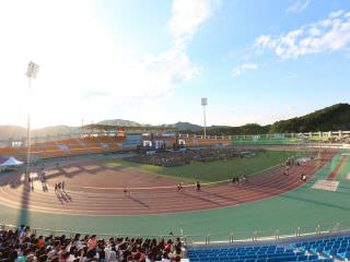 体育公园内的综合运动场