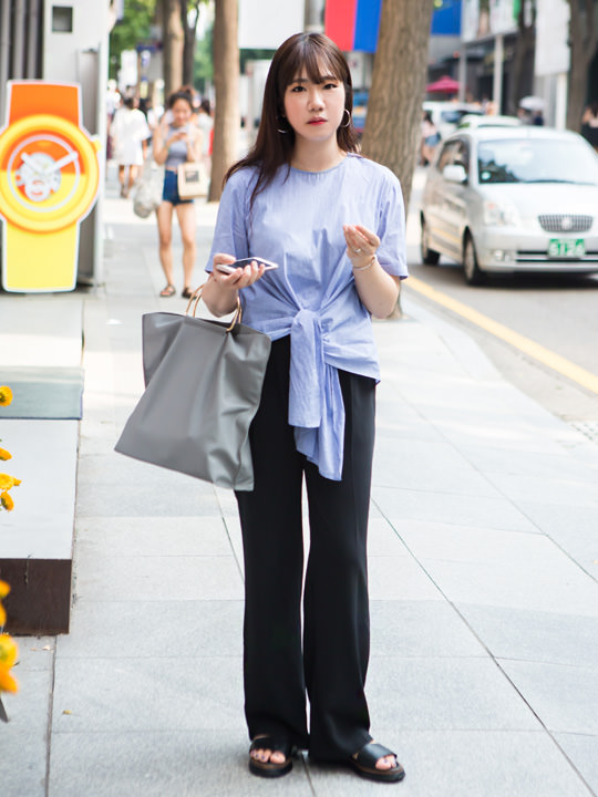 “ZARA”的手提包日常使用很百搭
(Hyeon-jin・上班族)