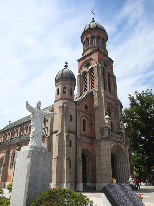 全州殿洞天主教堂_韩国景点推荐_韩国旅游网-韩巢