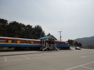 独特的列车型餐厅