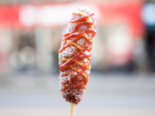 韩式热狗美食店“明朗热狗”