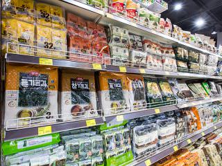 深受外国游客喜欢的韩国海苔类产品