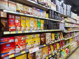 韩国速溶咖啡品牌、包装多样