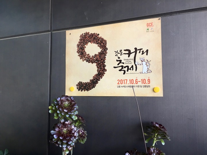 江陵咖啡庆典宣传海报