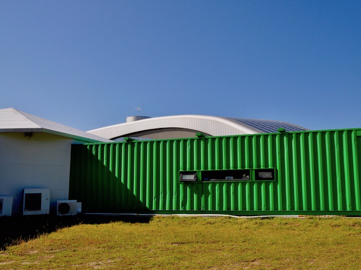 2018平昌冬奥会体验馆集装箱外景