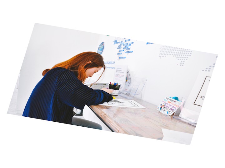 绘制明信片的博主