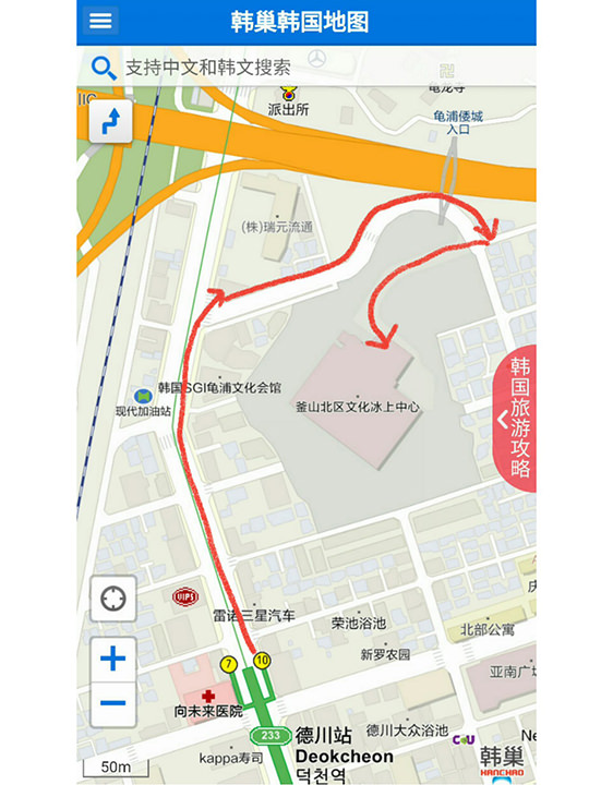 地图出处:韩巢地图
