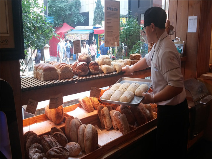 健康五谷类面包