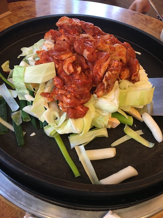 时分新鲜和大碗的鸡肉