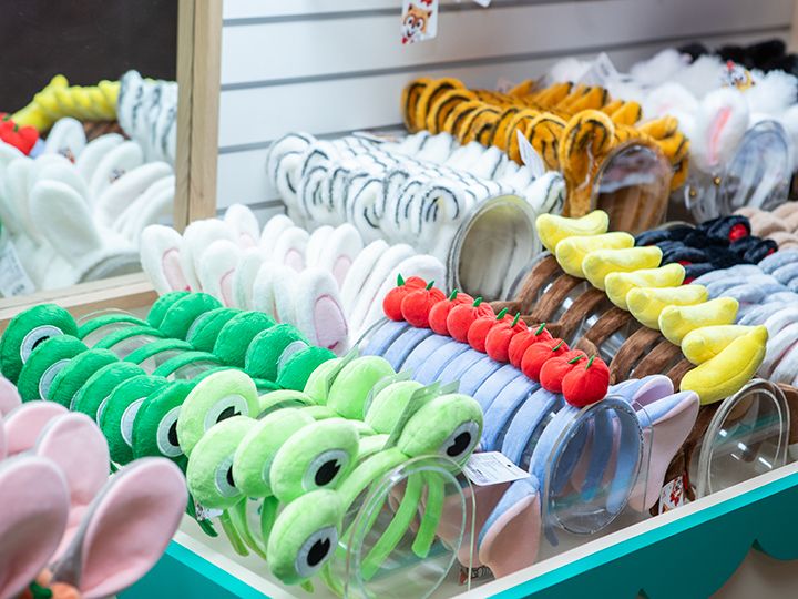 种类繁多的头饰