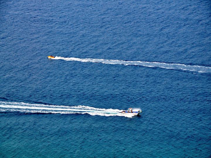 游轮酒店眺望东海