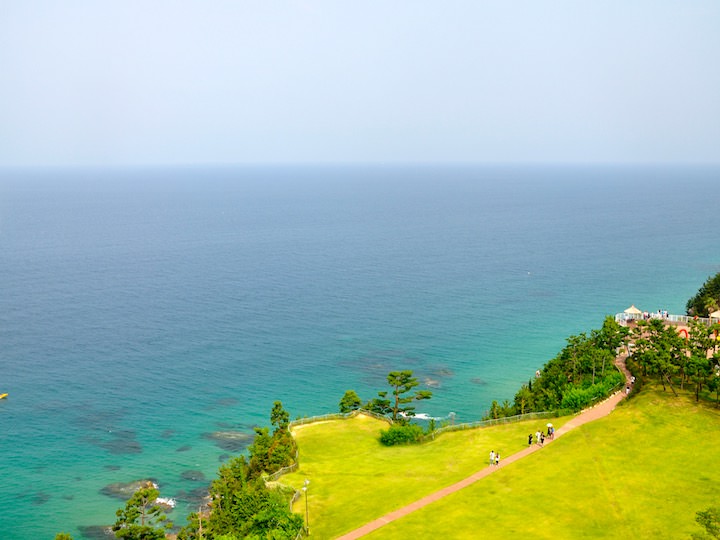 游轮酒店眺望东海