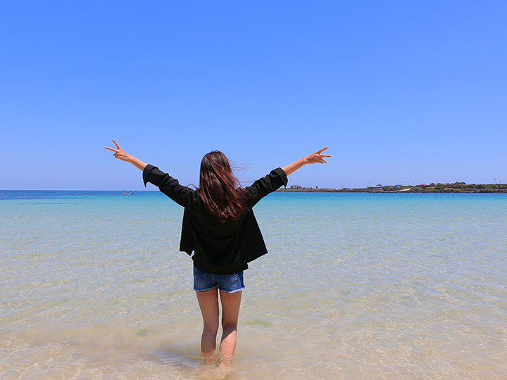 我看过最美的海~