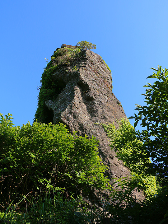 日出峰的奇岩(?)