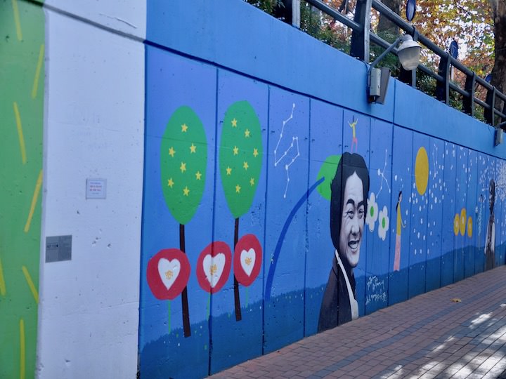 金光石街道壁画