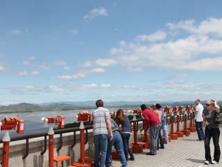 外国游客也经常来参观的人气旅游景点“乌头山统一展望台”
