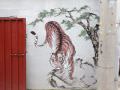 还有栩栩如生的水墨动物画