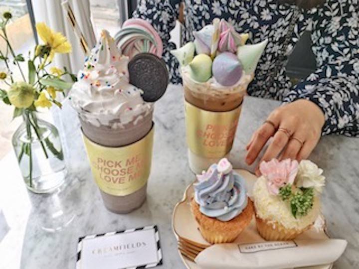 小编和朋友的下午茶