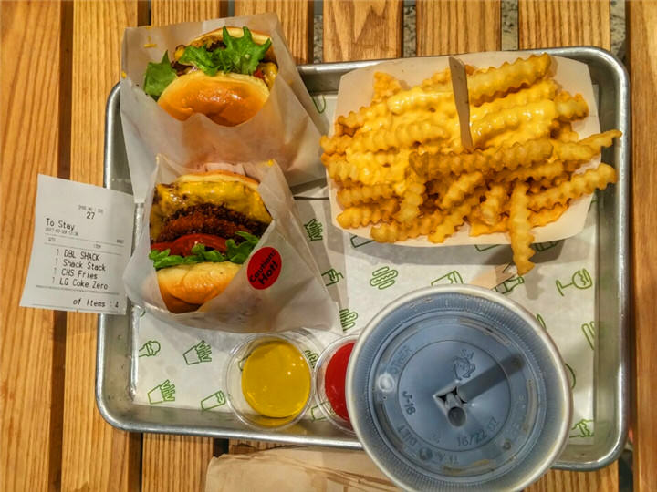 到手套餐流口水