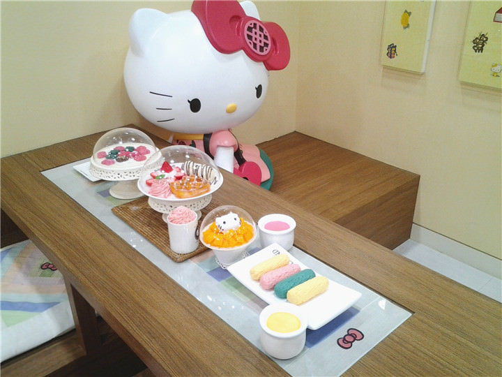 KITTY招待我们下午茶