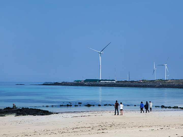 月汀里海水浴场