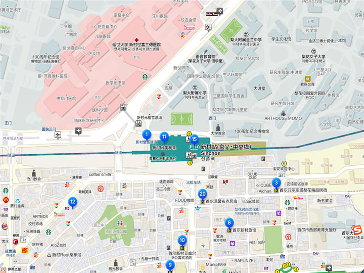 新村站地图位置