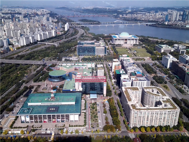 汉江美景尽收眼底