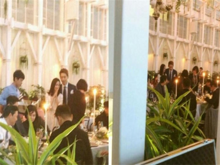 Rain和金泰希也在这宴客
图片来自:自由时报