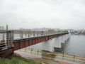 流淌过大邱市中心的“琴湖江”上的铁桥