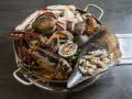 “八八海鲜汤”，足足有13种海鲜在里面 ※图片为大份海鲜汤
