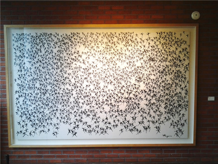 作品:群体
这幅画特別吸引我
感觉像蚂蚁军团让人一看在看