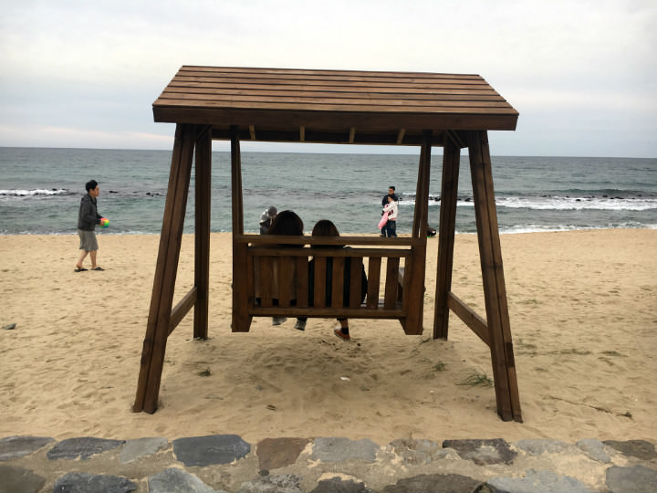 沿途有几处秋千