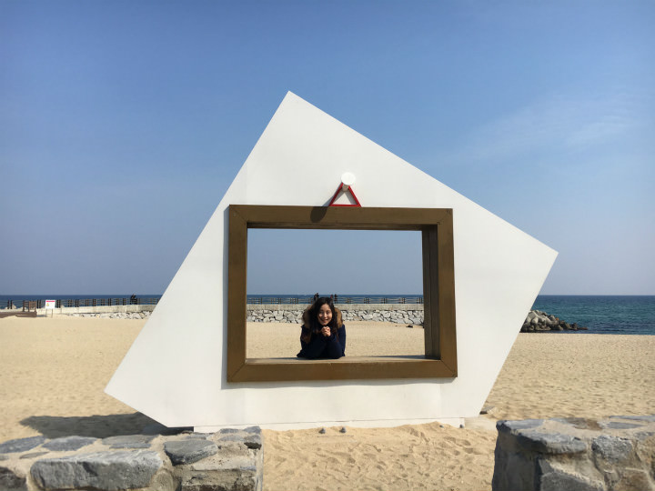 今年3月的同一景点,天气真的很重要!!