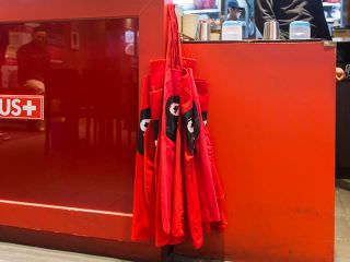 防止衣服弄脏的围裙