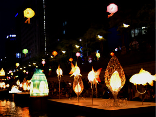 夜游光化门,漫步清溪川